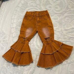 Toddler Distressed Bell Bottoms